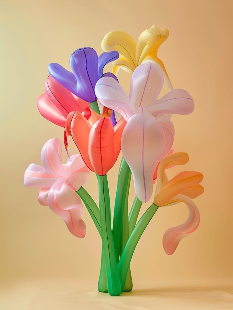 Dreamy Inflatable Flowers Iris 2