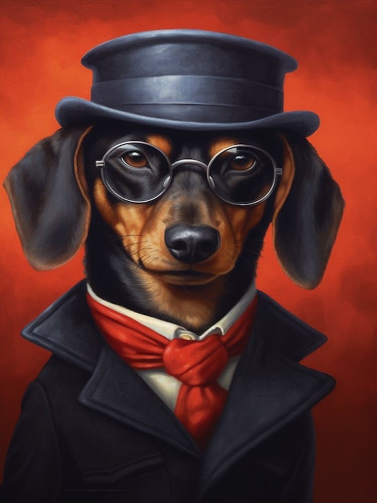 Gangster Dog Dachshund
