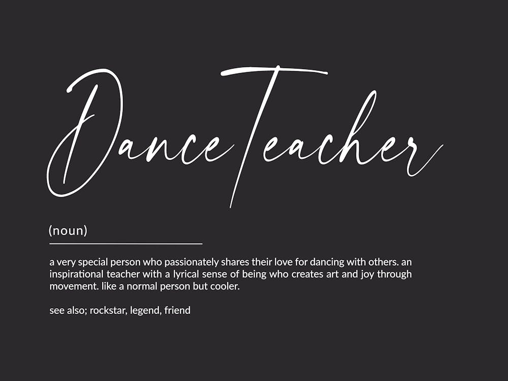 Dance Teacher Definition