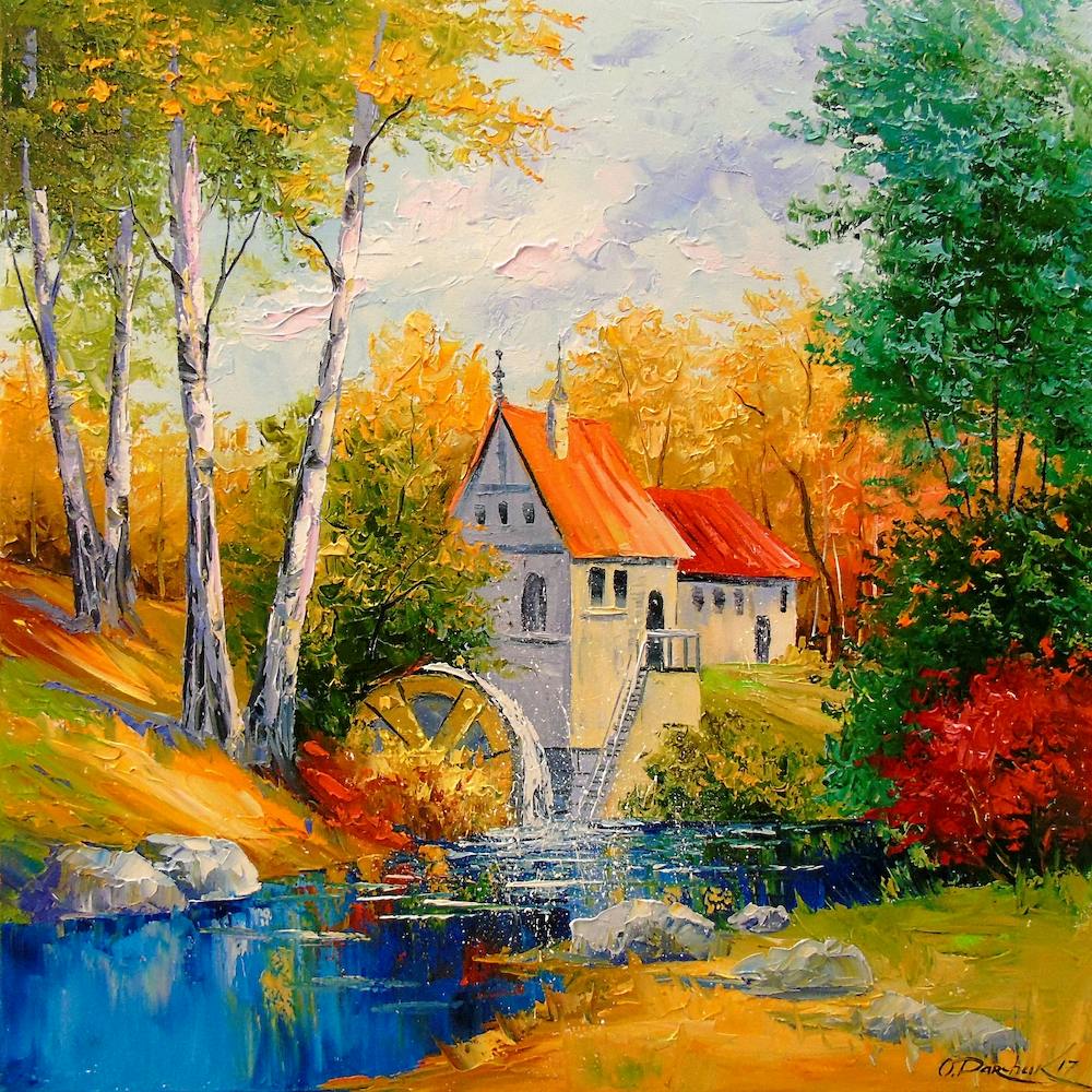 Mill in the forest