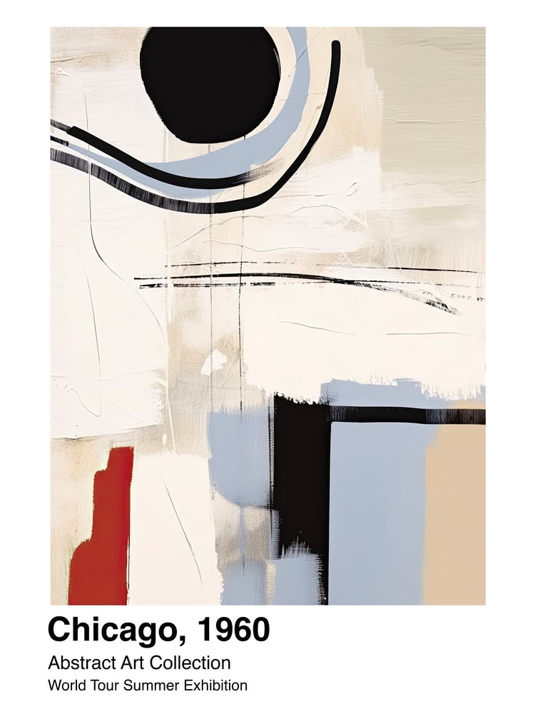 World Tour Exhibition, Abstract Art, Chicago, 1960 11