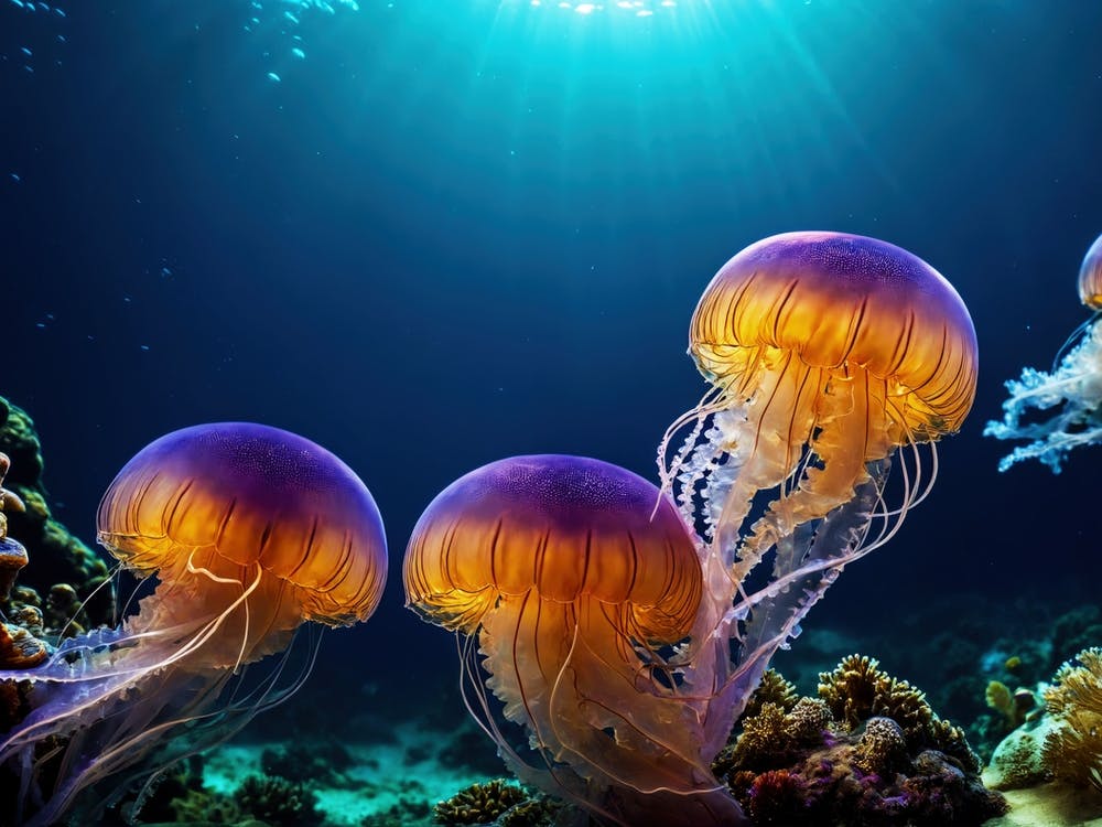 Jellyfish In The Ocean 2