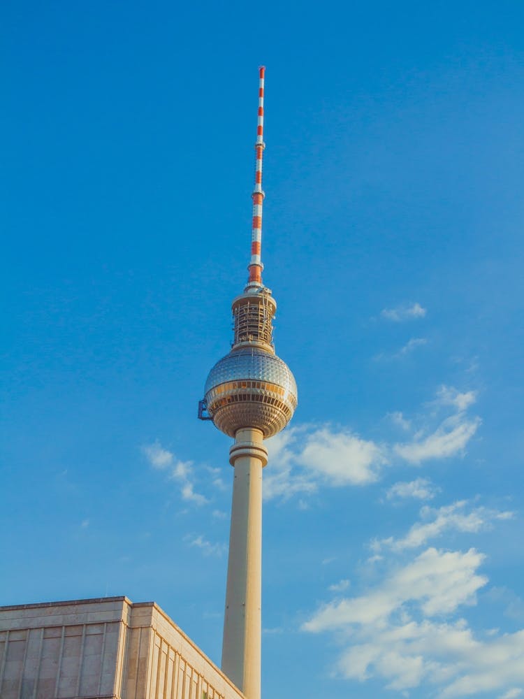 The Tv Tower Of Berlin That Located On The Alexanderplatz 6