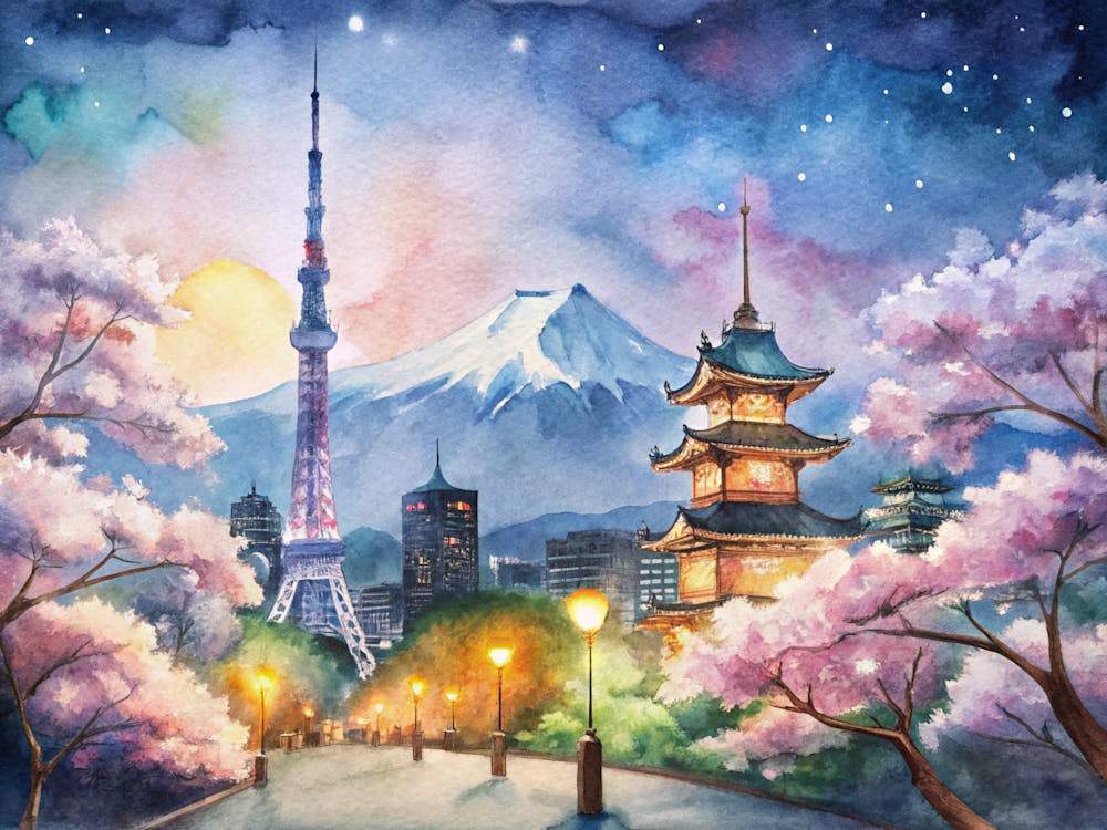 Japanese Cherry Blossoms 1