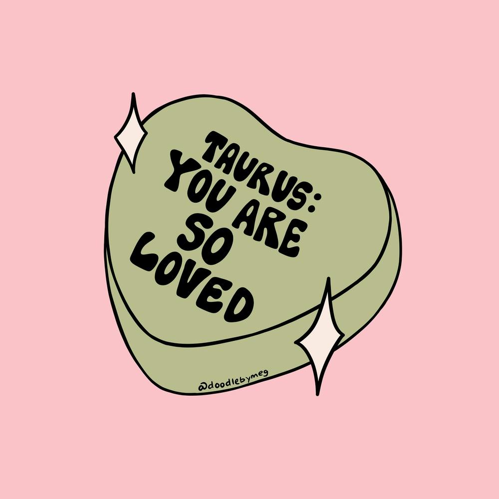 Taurus Conversation Heart