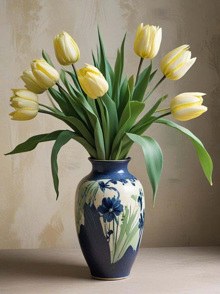 Green Tulips Hallway (1)