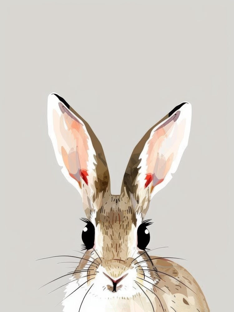 Rabbit Canvas Print 1