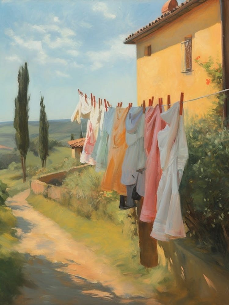 Tuscany Laundry Poems