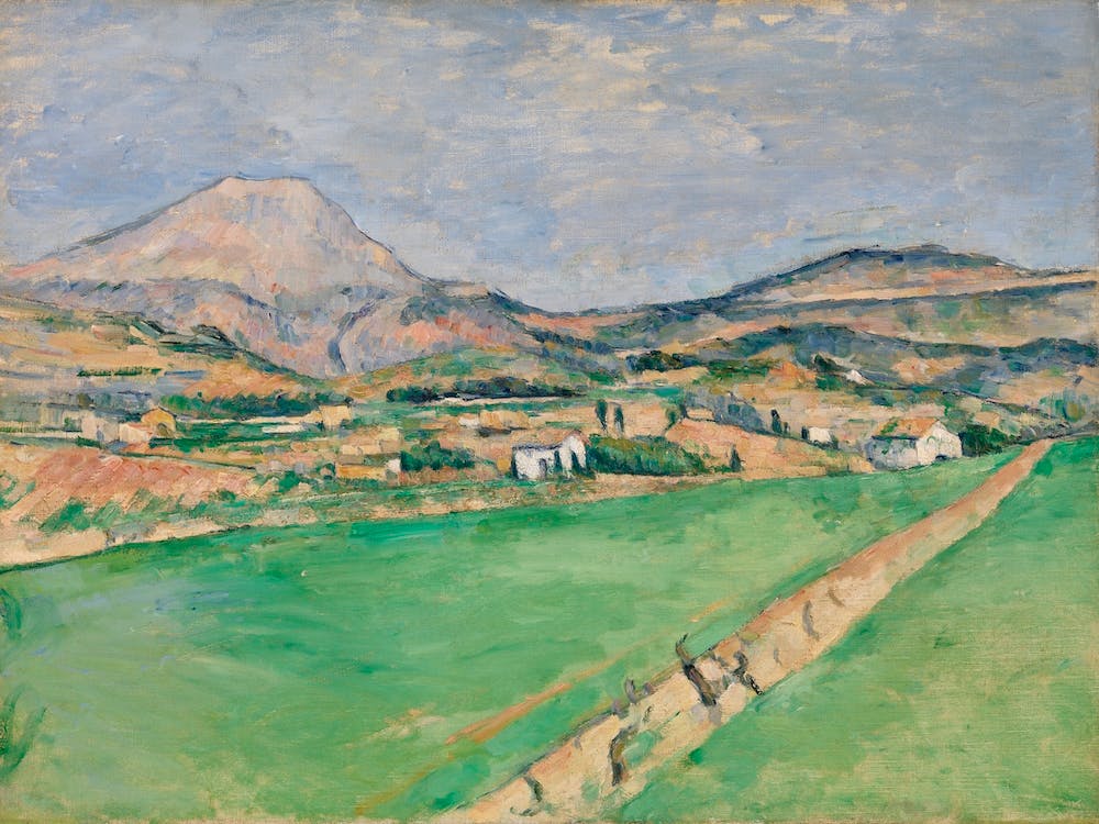 Toward Mont Sainte Victoire, Paul Cézanne