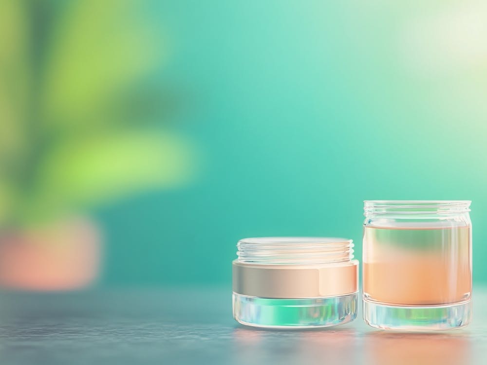 Jars Of Cosmetics