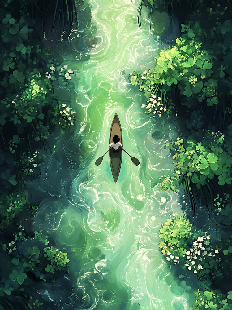 Stunning Rowboat on the River 10