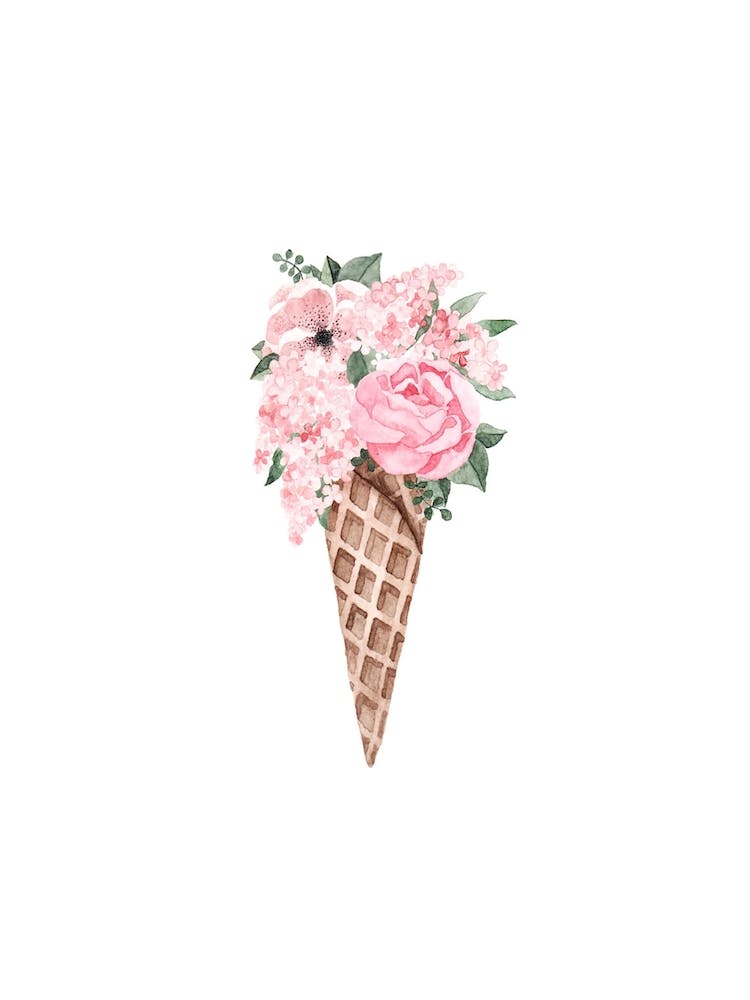 Flower Ice Cream