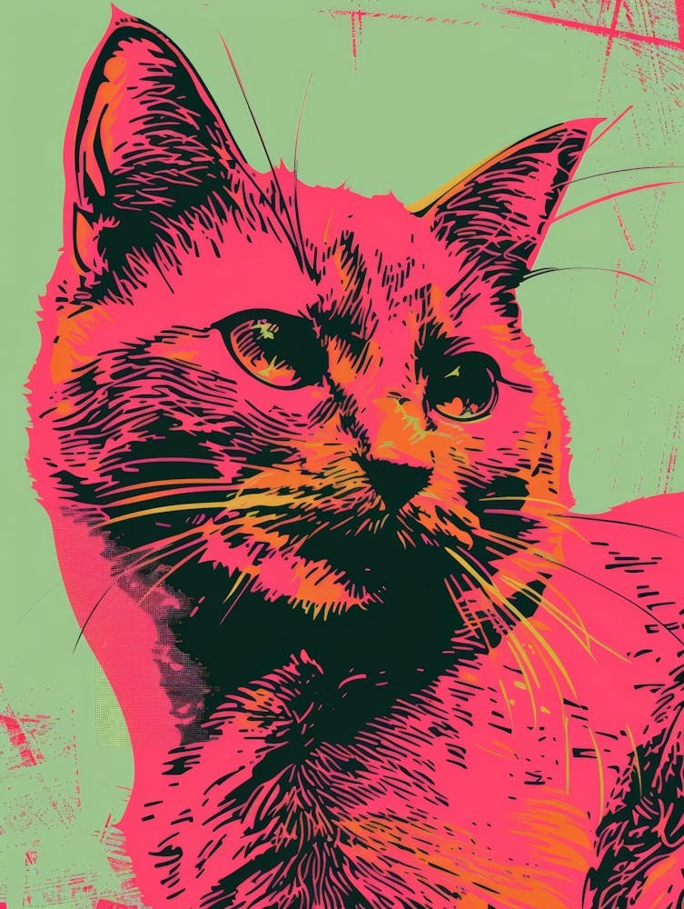 Pink Cat 3