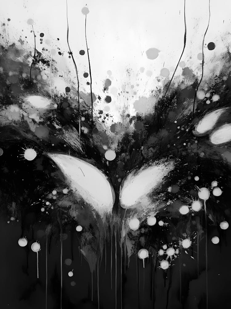 Black And White Painting 52