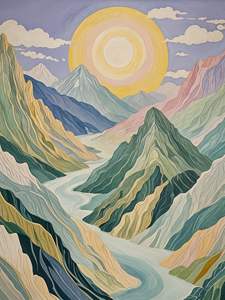 River In The Mountains