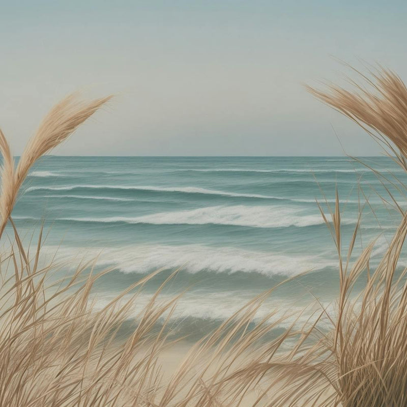 Seegras am Strand
