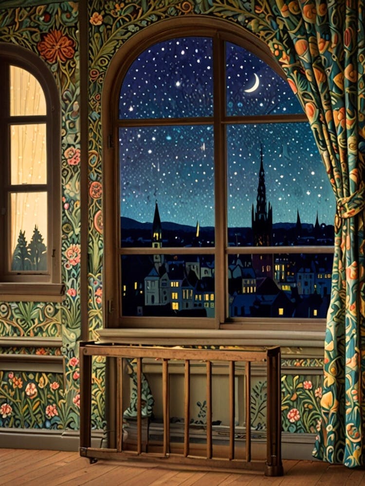 William Morris Window In The City 1