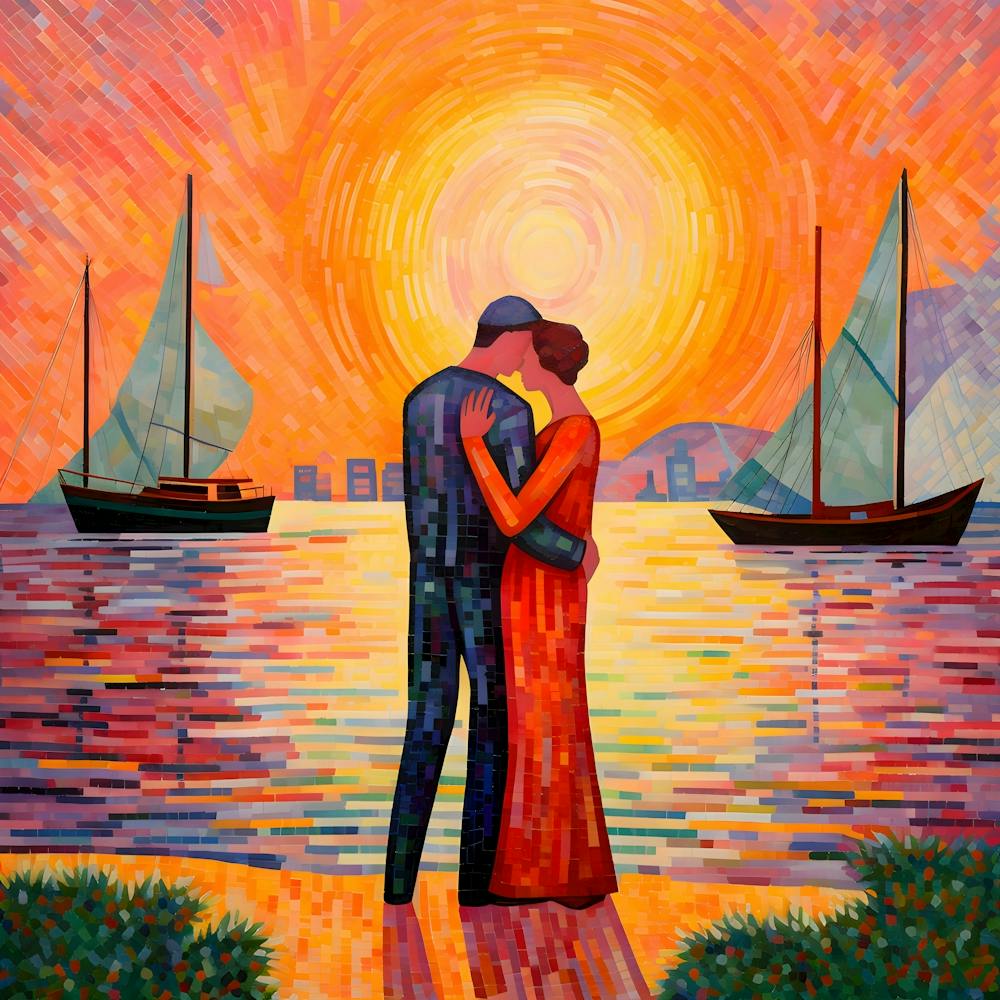 Sunset Embrace