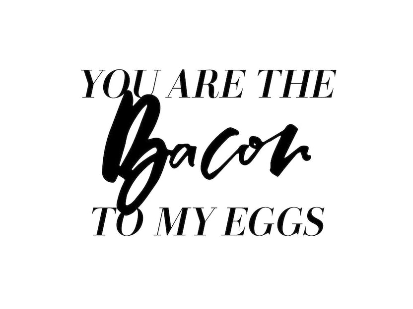 You Are the Bacon Couple