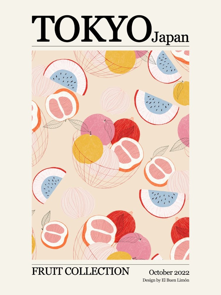 Tokyo Japan Fruit Collection