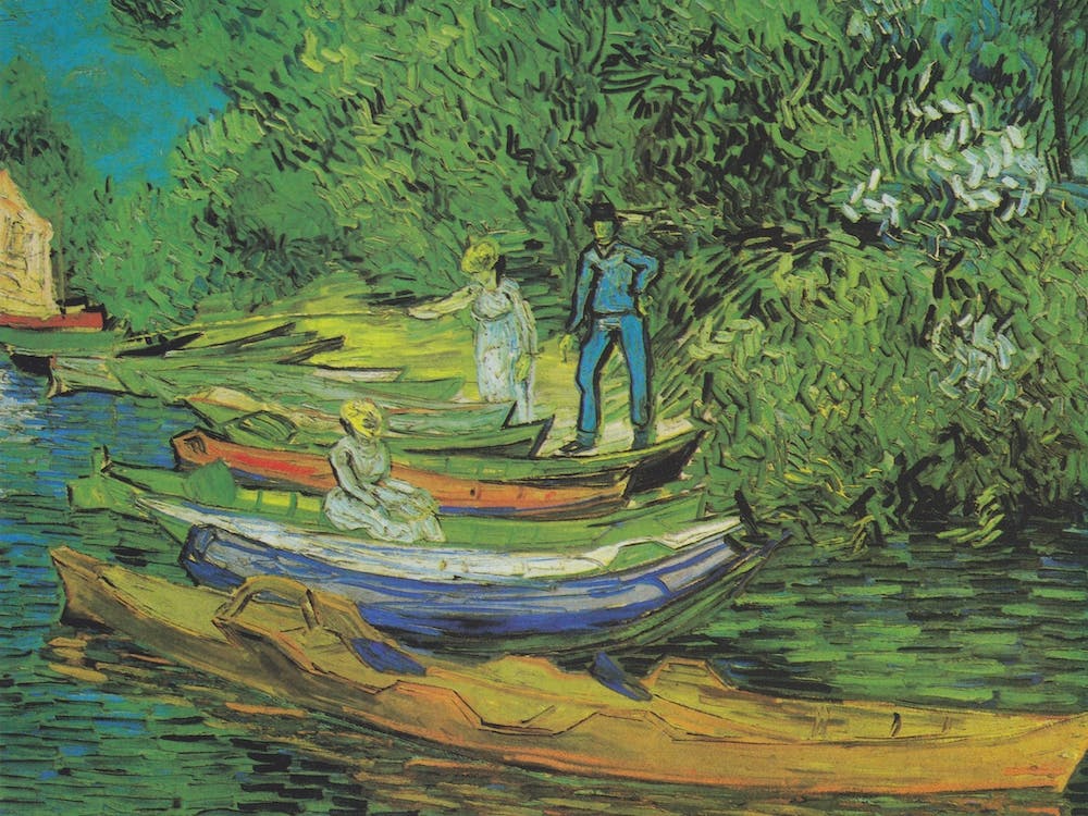 Bank Of The Oise At Auvers, Van Gogh
