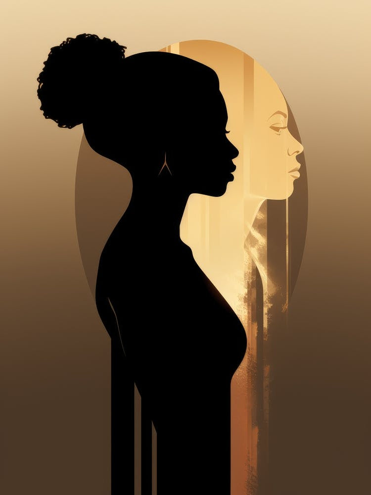 Silhouette Of A Woman