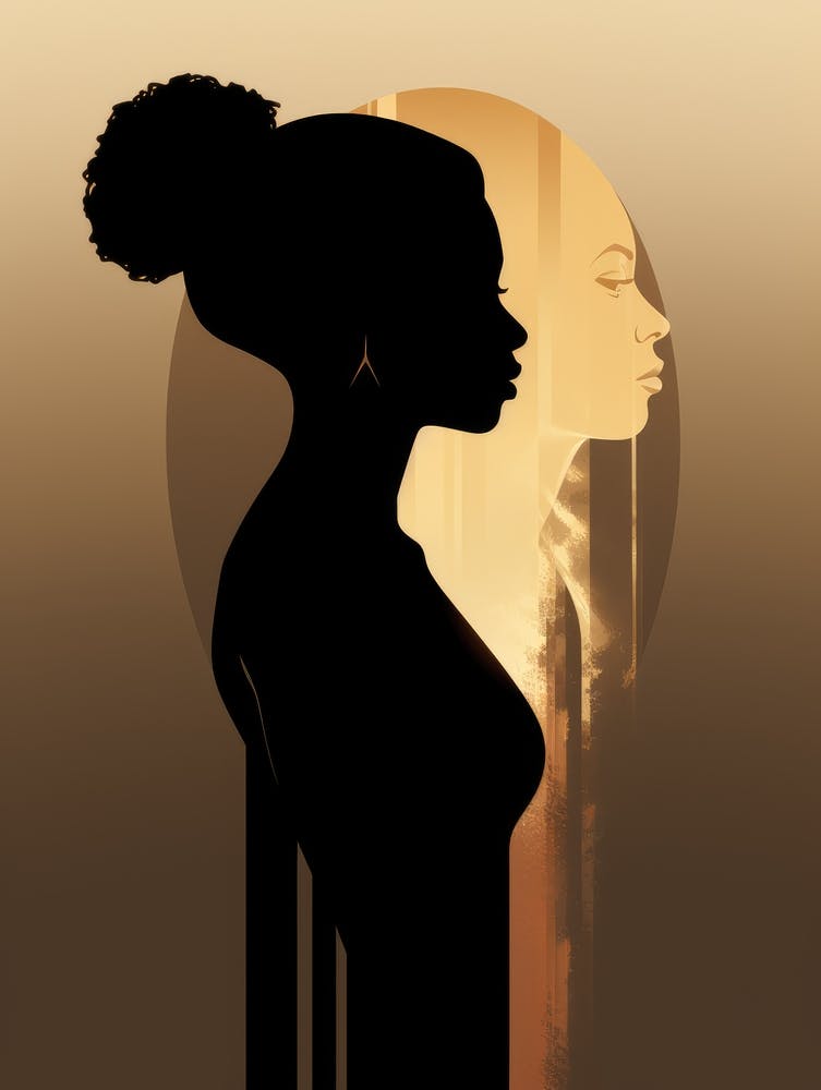 Silhouette Of A Woman