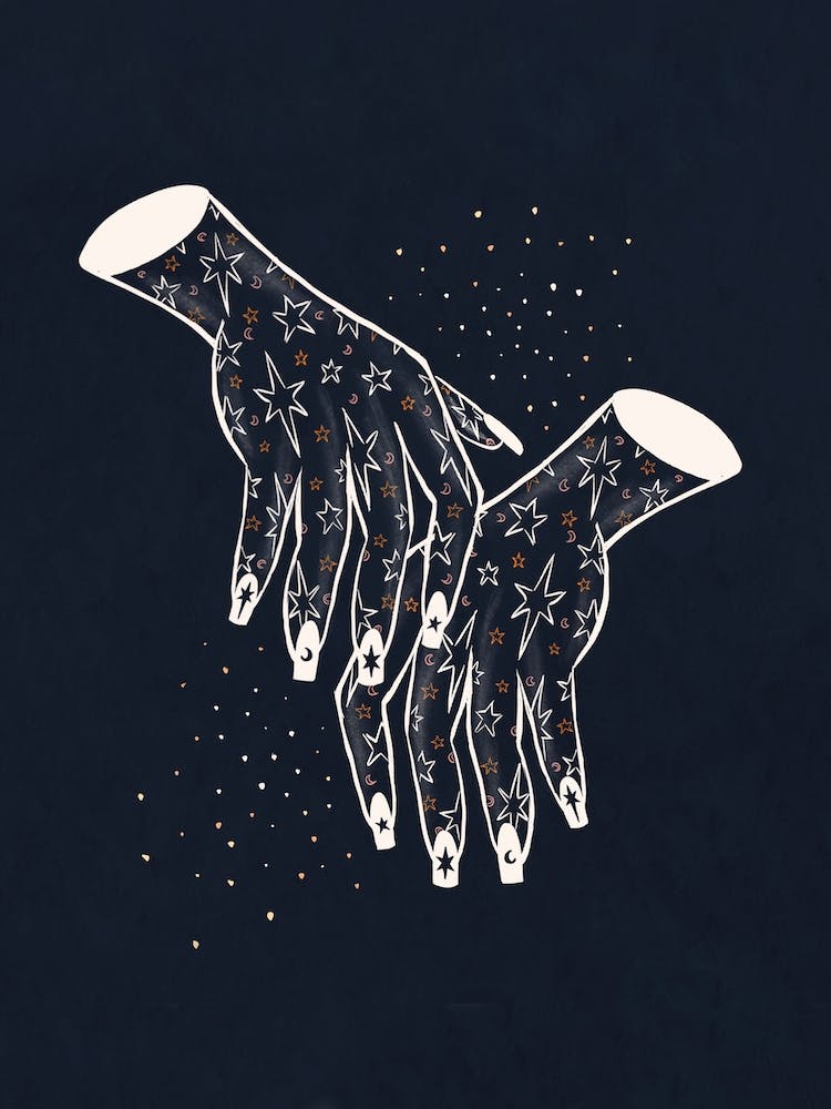 Sparkly Hands