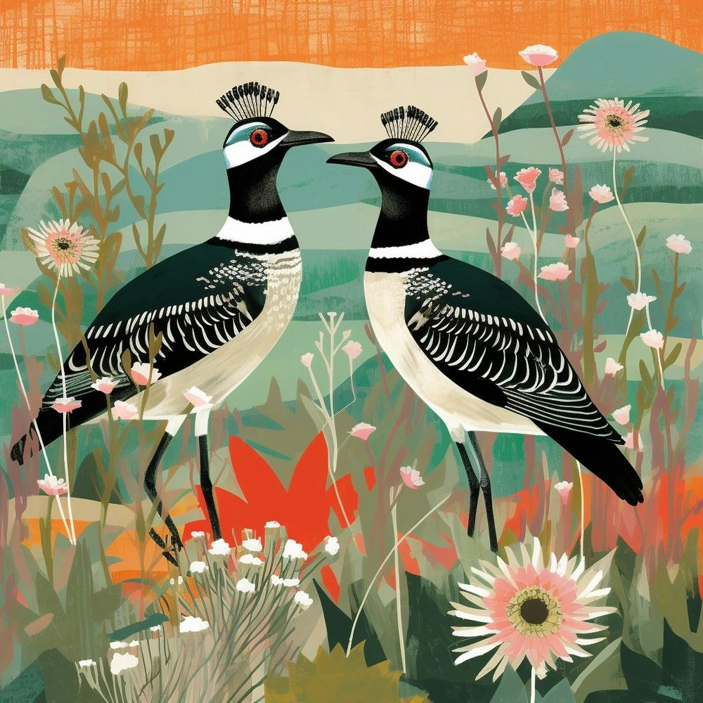 Bird In Nature Lapwing 1