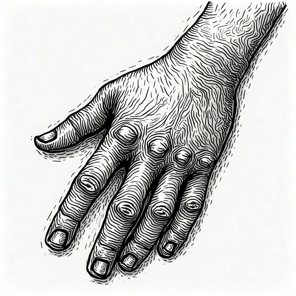 Hand With A Finger