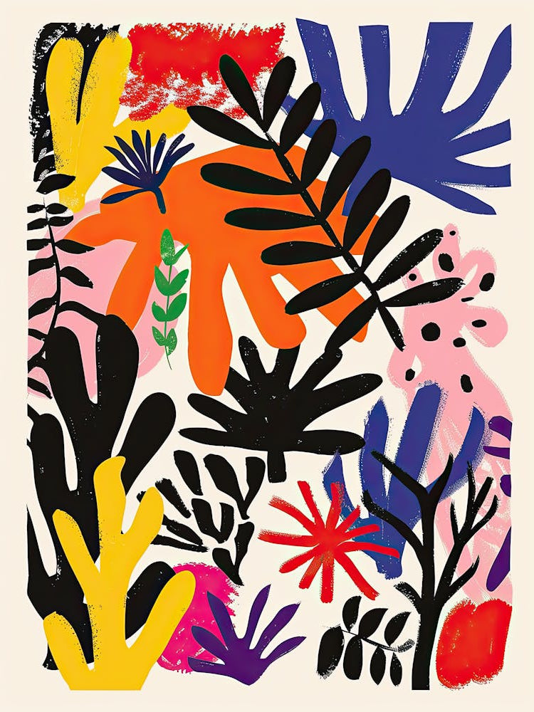 Nature Pulse Matisse Style