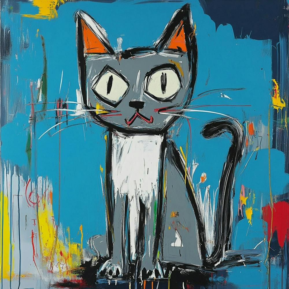 Cat paint