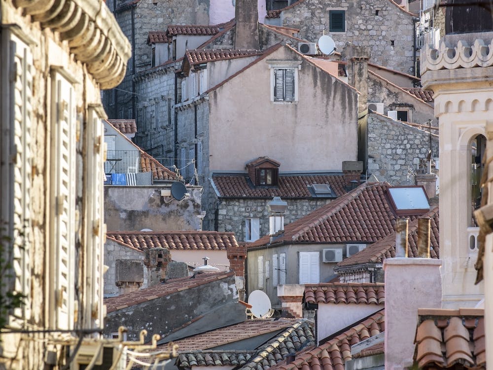 Vieille ville en Croatie