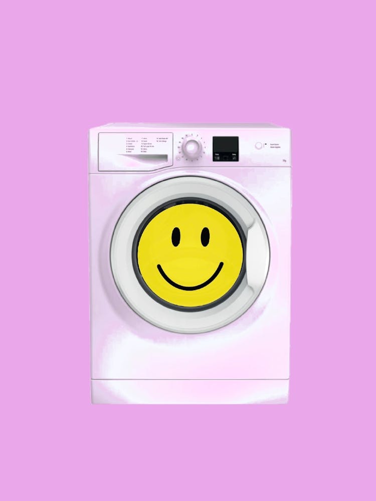 Machine à Laver Souriante et Joyeuse