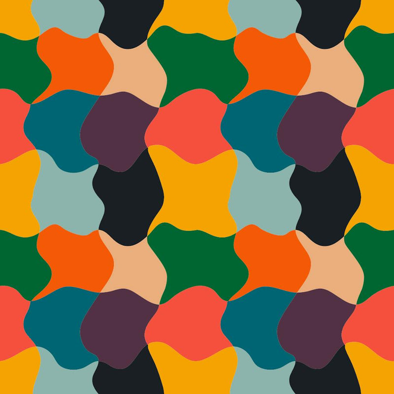 Mid Century Abstract Pattern