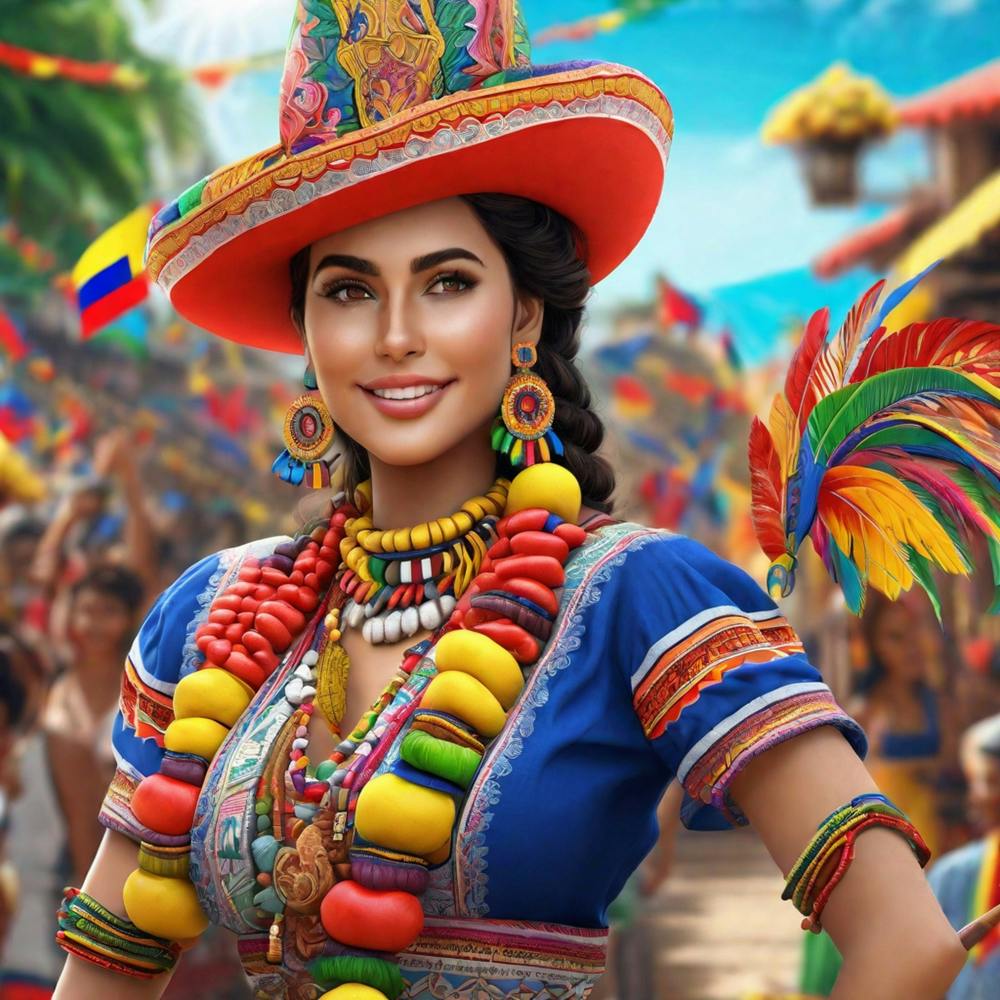 Colombian Woman 1