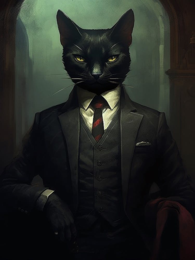 Gangster Cat Bombay Cat