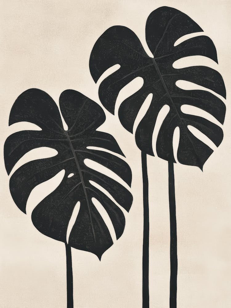 Monstera Ii Canvas Print 2