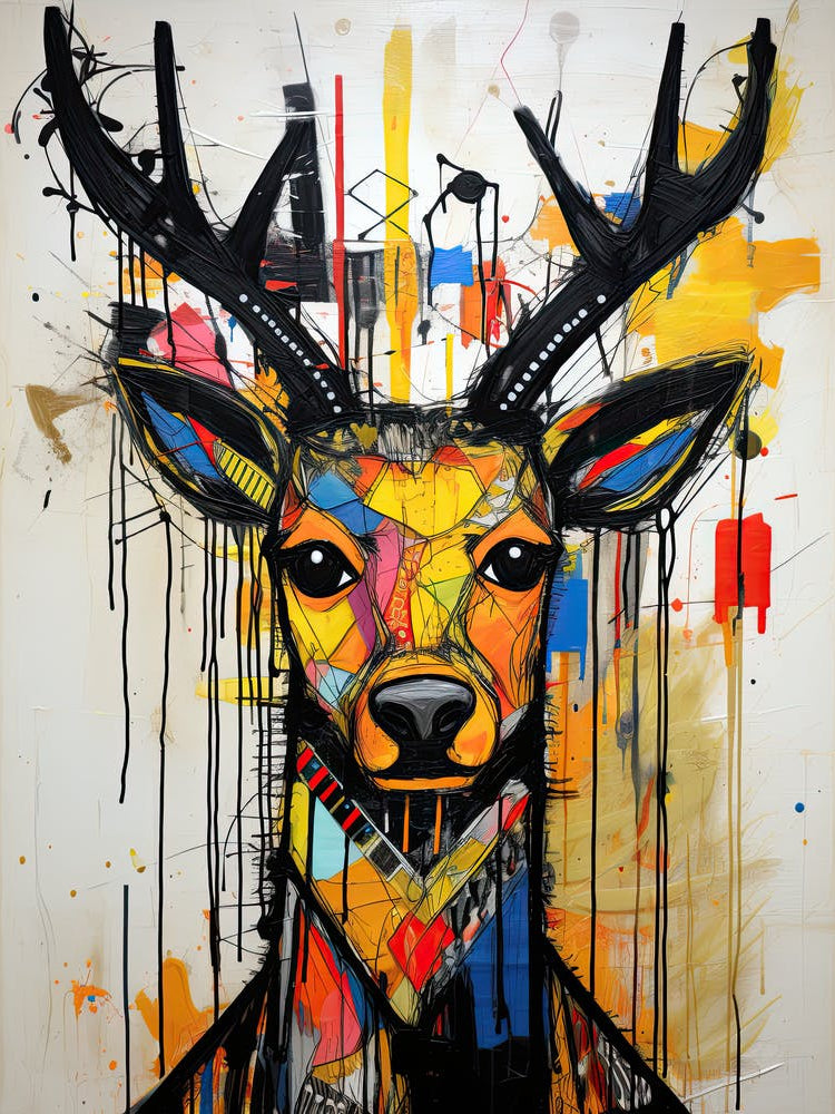 Deer 1 Neo-expressionism