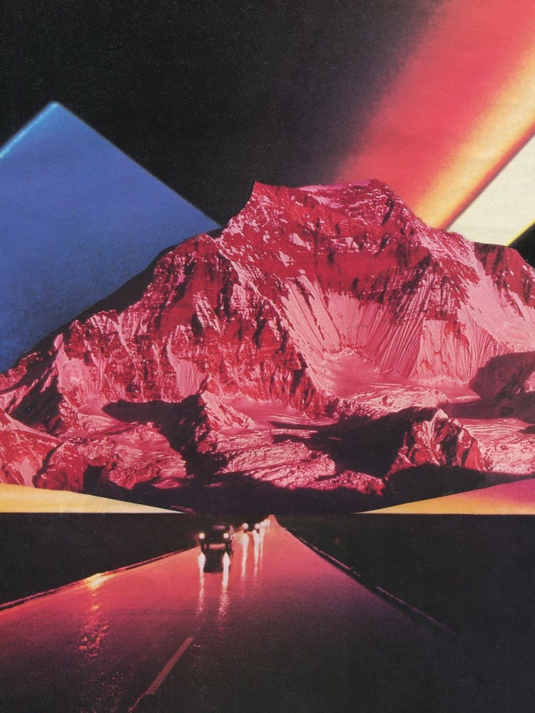 Neon-Autobahn