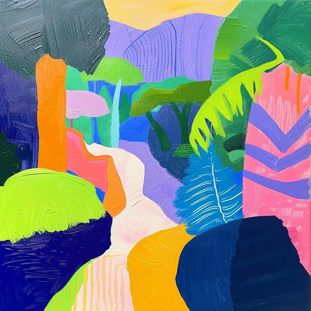 Abstract Park Collection Royal Botanic Gardens Sydney 4