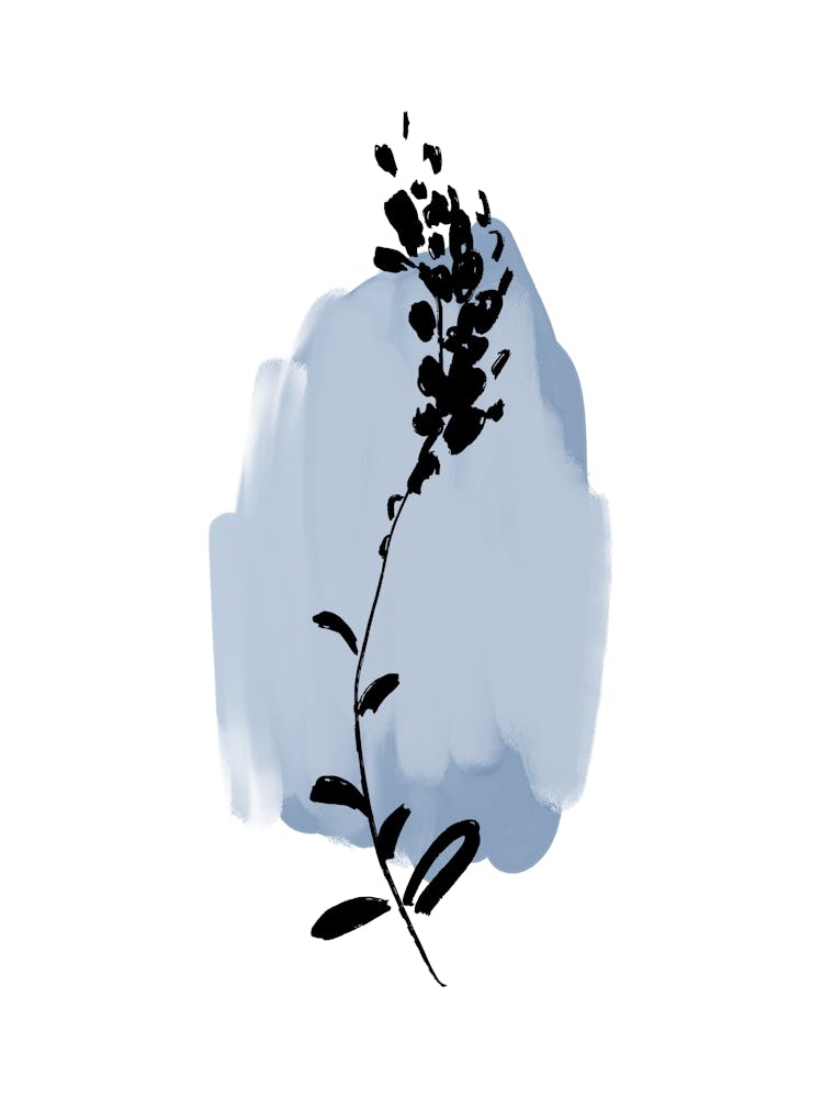 Watercolor Of A Flower
