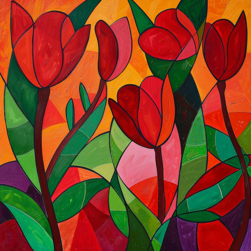 Red Tulips 25