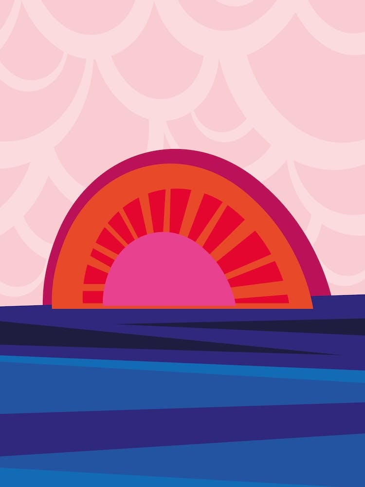 Retro Sunset