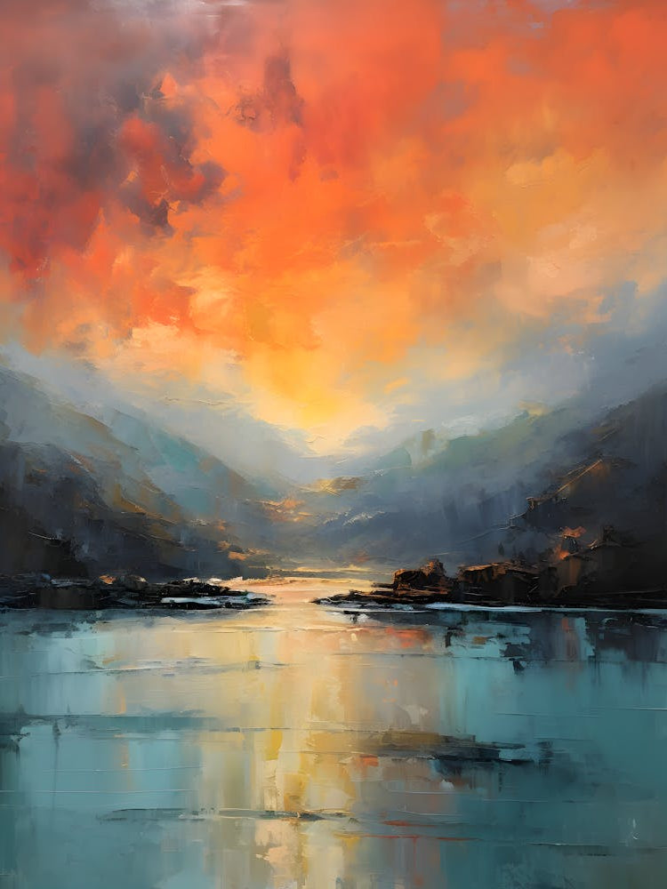 Sunset Over The Loch