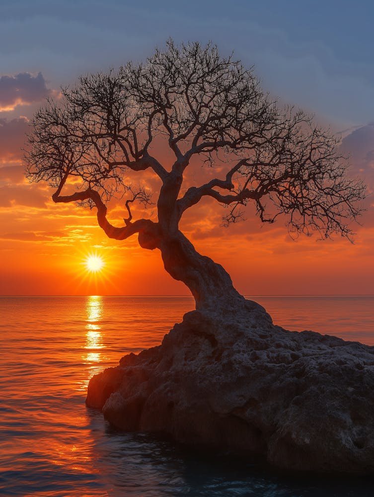 Sunset Tree