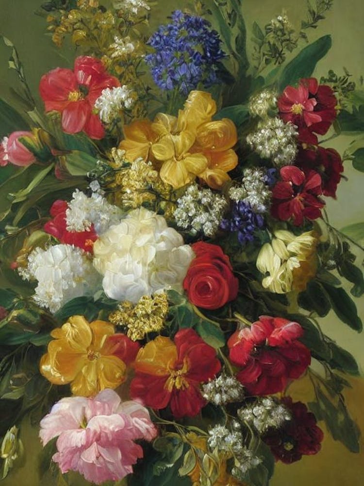 Alstromeria Painting 3 Flower