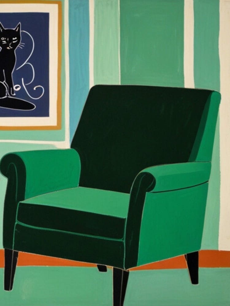 Chair And A Cat