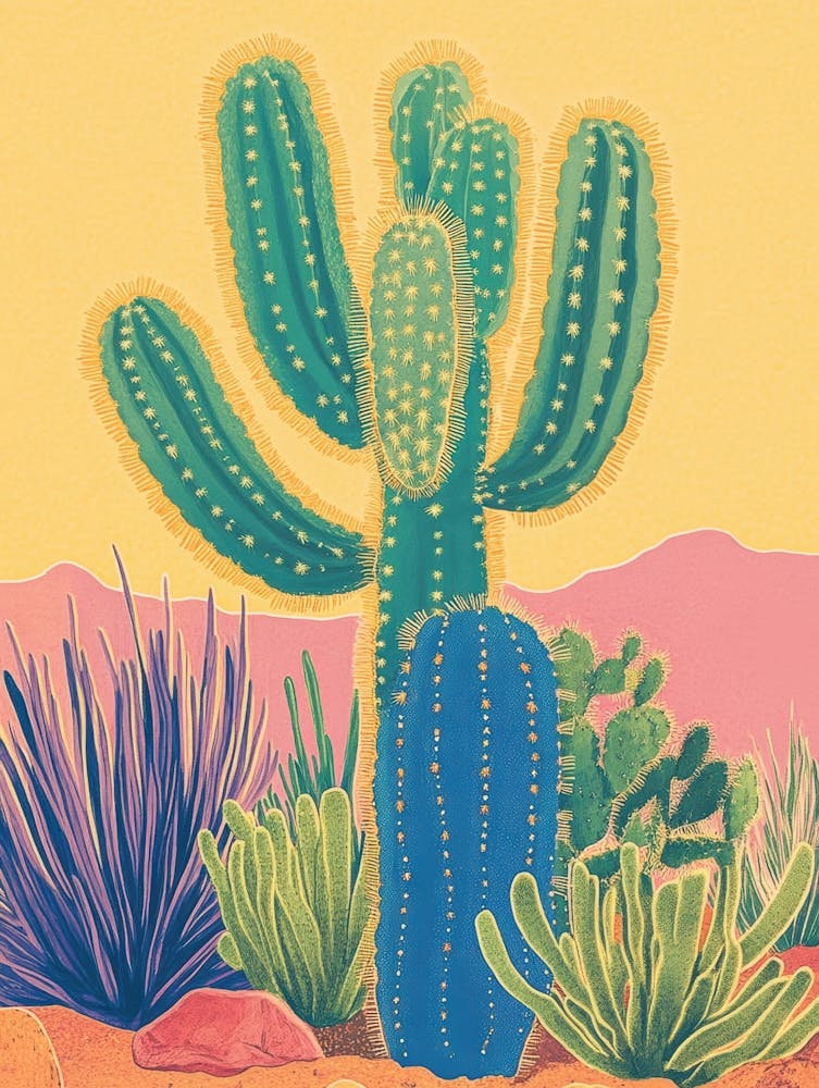 Cactus Canvas Print