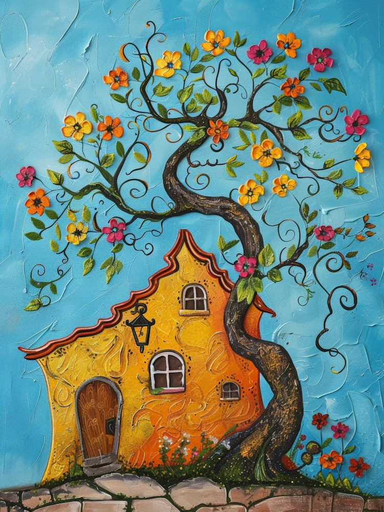 House With Tree